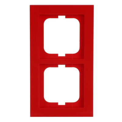 Abdeckrahmen 2-fach rot - Busch-axcent®