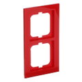 Abdeckrahmen 2-fach rot - Busch-axcent®