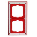 Abdeckrahmen 2-fach rot - Busch-axcent®