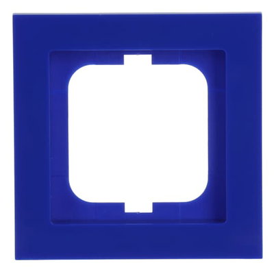 Abdeckrahmen 1-fach blau - Busch-axcent®