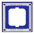 Abdeckrahmen 1-fach blau - Busch-axcent®
