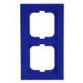 Abdeckrahmen 2-fach blau - Busch-axcent®