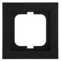 Abdeckrahmen 1-fach schwarz - Busch-axcent®