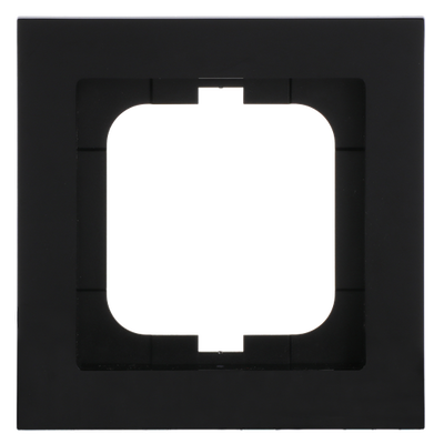 Abdeckrahmen 1-fach schwarz - Busch-axcent®