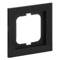 Abdeckrahmen 1-fach schwarz - Busch-axcent®