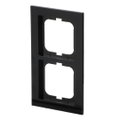 Abdeckrahmen 2-fach schwarz - Busch-axcent®