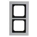Abdeckrahmen 2-fach titan - Busch-axcent® pur