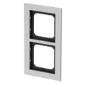 Abdeckrahmen 2-fach titan - Busch-axcent® pur