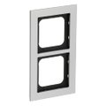 Abdeckrahmen 2-fach titan - Busch-axcent® pur