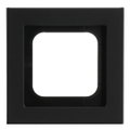 Abdeckrahmen 1-fach schwarz matt - Busch-axcent® pur