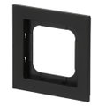 Abdeckrahmen 1-fach schwarz matt - Busch-axcent® pur
