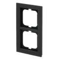 Abdeckrahmen 2-fach schiefergrau - Busch-axcent® pur