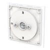 Zentralscheibe mit Aufdruck Symbol "1-2-3" für Stufenschalter, Drehknopf