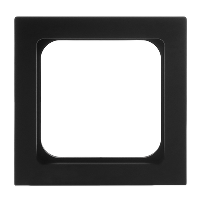 Zwischenring 50x50 mm Kommunikations-Steckverbinder schwarz - Busch-art linear®