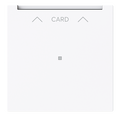 Cardschalter-Einsatz mit Zentralscheibe Symbol "Pfeile", CARD mit transparenter