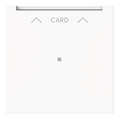 Cardschalter-Einsatz mit Zentralscheibe Symbol "Pfeile", CARD mit transparenter