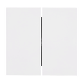 Wippe für Schalter/Taster, 2-fach studioweiß - Busch-art linear®