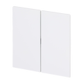 Wippe für Schalter/Taster, 2-fach studioweiß - Busch-art linear®