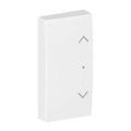 Wippe 2-fach links/rechts, mit Symbol "Jalousie" Busch-balance® SI