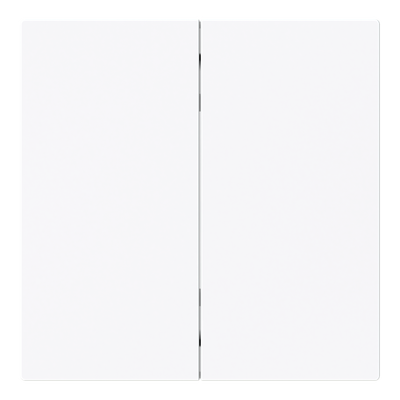 Wippe für Smart Switch 2-fach studioweiß - Busch-art linear®
