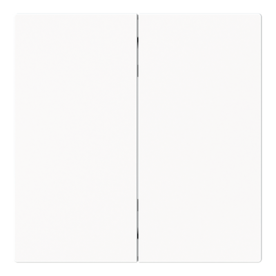 Wippe für Smart Switch 2-fach studioweiß matt - Busch-art linear®