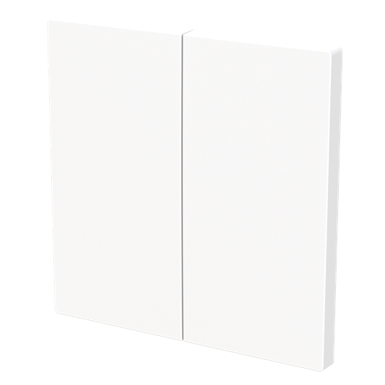 Wippe für Smart Switch 2-fach studioweiß matt - Busch-art linear® – Bild 3 von 3