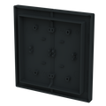Wippe für Smart Switch 2-fach schwarz matt - Busch-art linear®