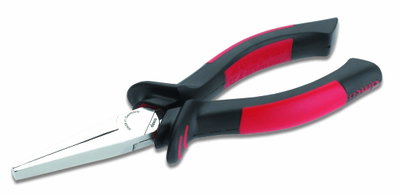 1000 V Flachzange (Langbeckzange) DIN ISO 5745, eingelegtes Gelenk, 160 mm