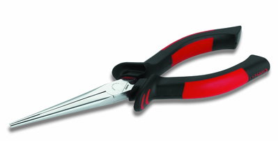 Mechanikerzangen ohne VDE-geprüfte 1000 Volt-Schutzisolation gerade, flach-runde Backen 190