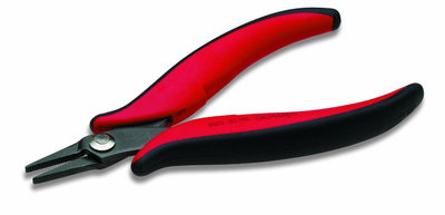 Flachzange gerade, gezahnt 3mm breit, länge 140 mm