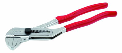 Armaturenzange Länge 250 mm, Maulweite stufenlos von 0-53mm verstellbar