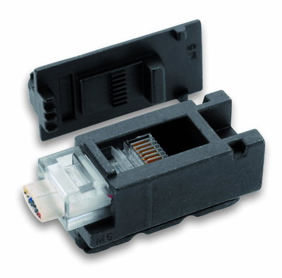 Ersatzprofil zu Presszangensystem Click´n´Crimp 106005 für ungeschirmte 8pol. Modularstecker RJ45, Bauart SS, AMP