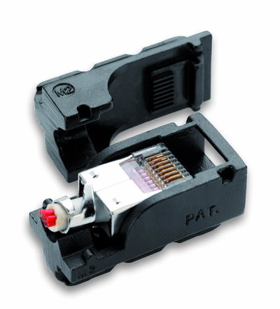 Ersatzprofil zu Presszangensystem Click´n´Crimp 106005 für geschirmte 8pol. Modularstecker RJ45, Bauart CIMCO
