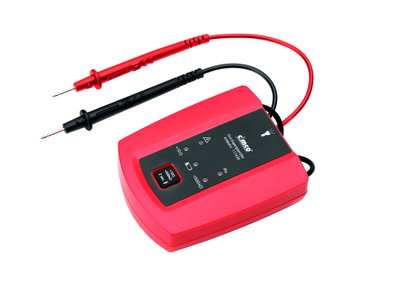 Durchgangsprüfer 0-500 kOhm / 0-10 Ohm