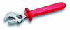 Rollgabelschlüssel DIN 3117A, SW 19, Griff PVC-beschichtet, 160mm