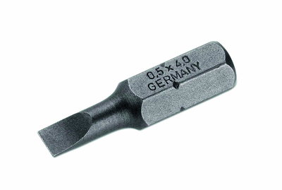 Standard, Einzelbits für Schlitzschrauben ohne Flex-Zone 4,0x0,5mm