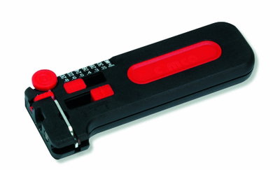 Präzisions-Abisolierer PWS ,Plus, roter Druckknopf 0,25 , 0,80 mm Durchmesser 30 20 AWG