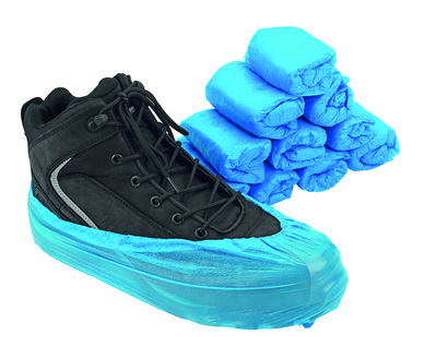 Überziehschuh blau