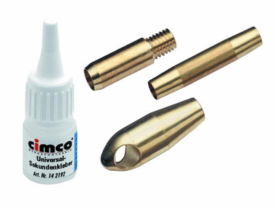 Service-Set für Kabelmax, 5 Anfang- /3 Verbindungshülsen, Gewicht ca. 45g