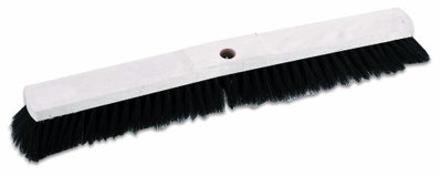Saalbesen ohne Stiel, Farbe schwarz, 600mm, leichte und staubigen Schmutz