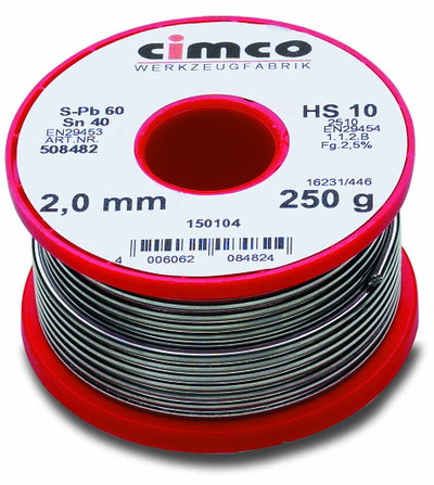 Radiolot 2mm 250g DIN 1707