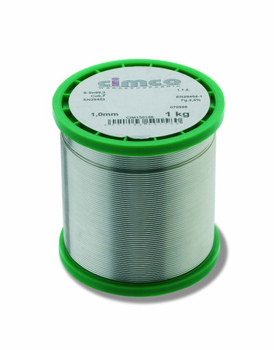 Elektroniklot bleifrei 1,5mm 500g, DIN 29453, Einwegspule