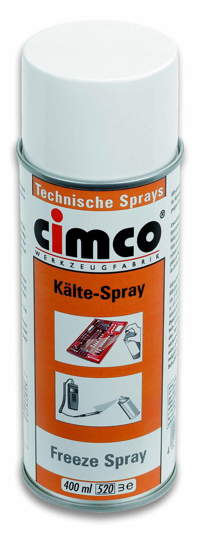 Kälte-Spray 400ml bis -45°C, leicht entflammbar, werkstoffneutral