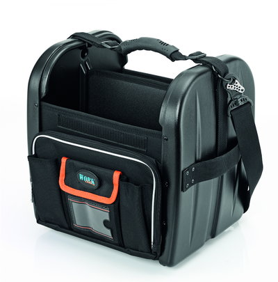 Werkzeugtasche-Schultertasche-Strong, mit stabilem Kunststoffboden 350 x 250 x 370 mm