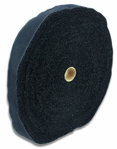 Klett-Kabelbinder 30mmx25m schwarz