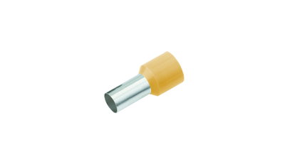 Aderendhülse isoliert 35 mm³/25,0mm beige DIN 46228