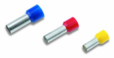 Aderendhülse isoliert 0,5 mm³/6mm weiß DIN 46228