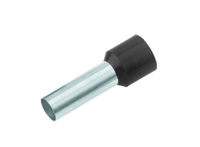 Aderendhülse isoliert 1,5 mm³/8mm schwarz DIN 46228