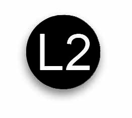 Leiterkennzeichnung L 2 schwarz