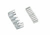 Modularstecker RJ45 8/8 geschirmt f. massive/flexible Leiter Flach- u. Rundkabel
